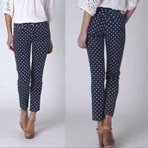 3 for 30! 
Anthropologie AG The Stevie Ankle Polka Dot Jeans